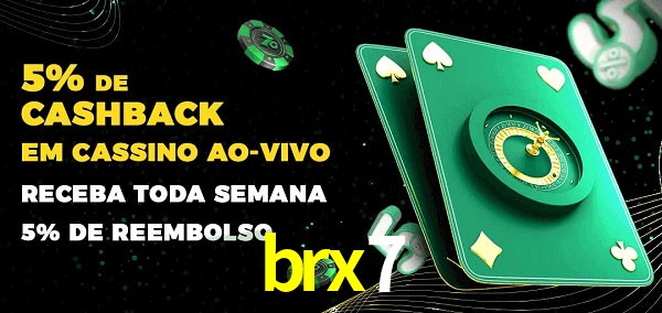 Promoções do cassino ao Vivo brx7